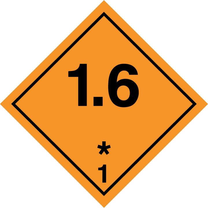 Class 1.6 (Explosive)